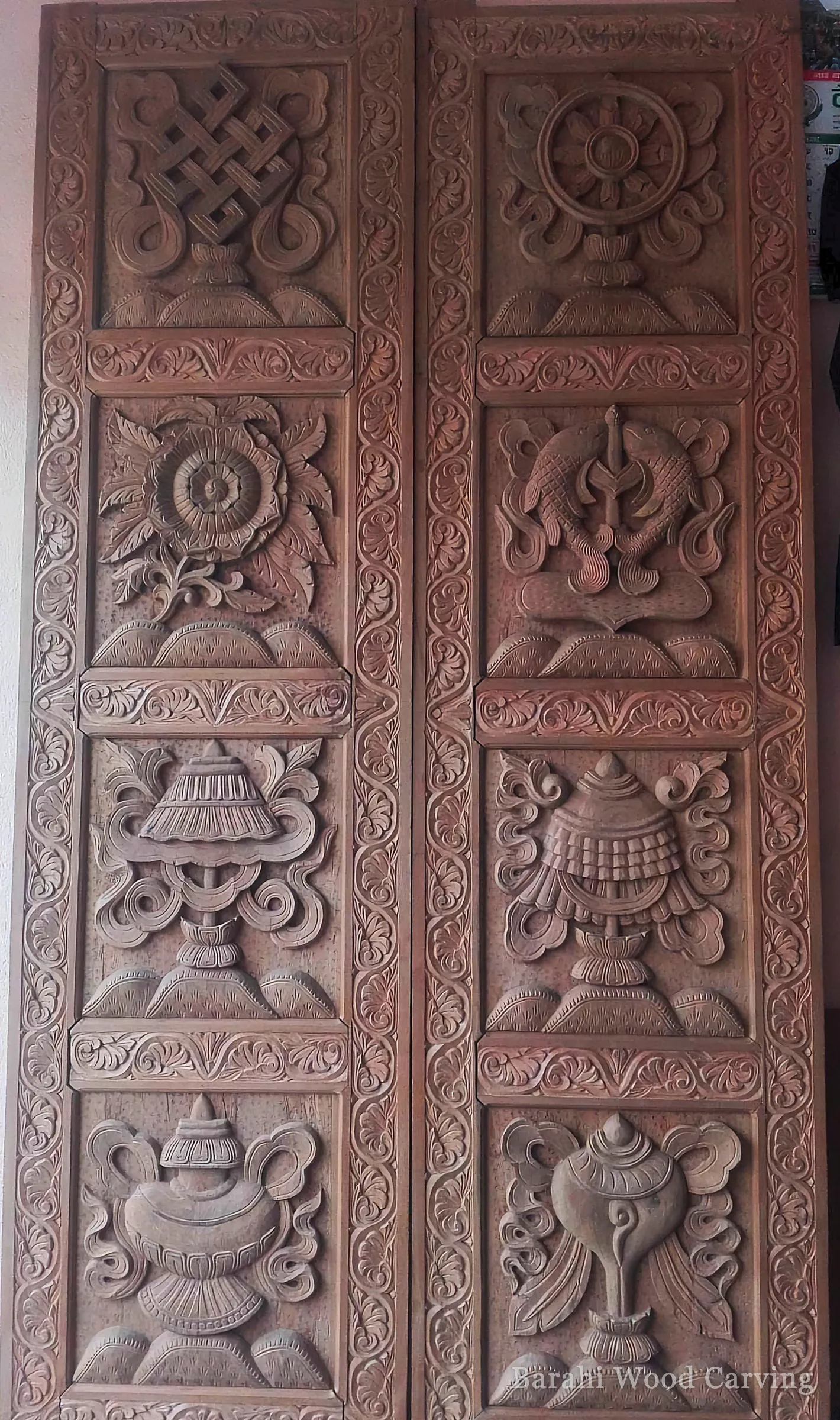 Handcarved Doors — photo 3 of 4